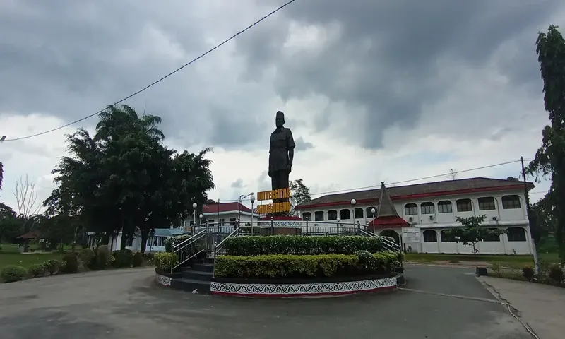 Universitas Simalungun, Jalan Sisingamangaraja Barat, Bah Kapul, Kecamatan Siantar Sitalasari, Kota Pematangsiantar. (Foto: PARBOABOA/Rizal Tanjung)