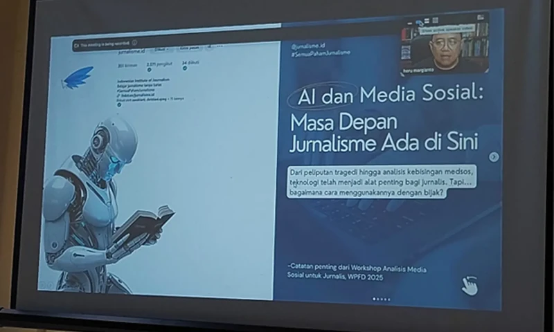 Teknologi kekinian niscaya bagi media massa. (Foto:PARBOABOA/P. Hasudungan Sirait)