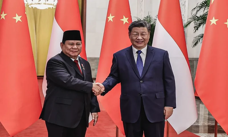 Presiden RI, Prabowo Subianto dan Presiden China, Xi Jinping. (Foto: Instagram/@prabowo)