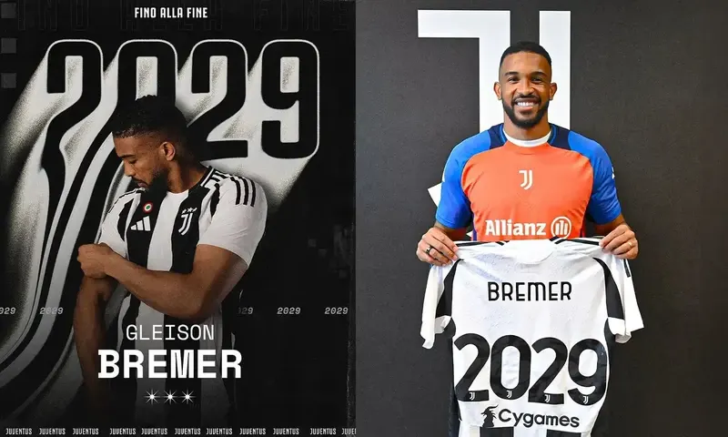 Bek tangguh Juventus, Gleison Bremer, yang sempat menjadi incaran Manchester United dan Liverpool, memutuskan untuk memperpanjang kontraknya di Turin. Keputusan ini memastikan bahwa Bremer akan tetap bersama Si Nyonya Tua, meskipun diminati oleh dua klub