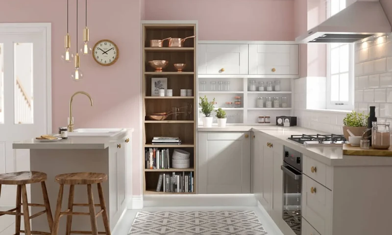 Ide warna cat dapur aesthetic dan unik, foto:  Interior design ideas