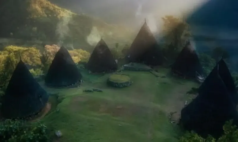 Desa wisata Wae Rebo, Manggarai, Flores, NTT. (Foto:Instagram/@waerebo.official)