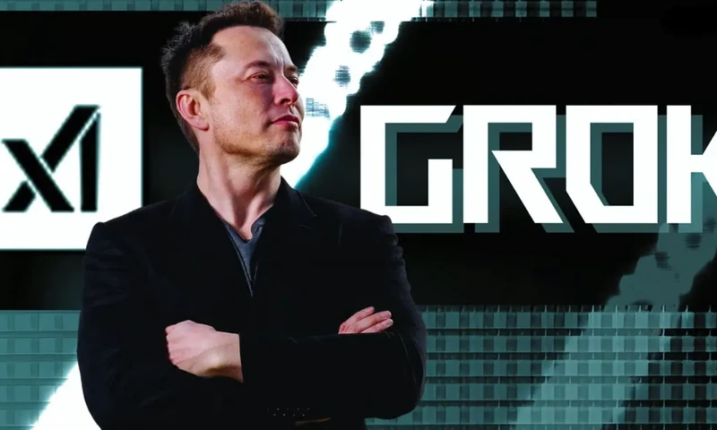 Ilustrasi chatbot Grok milik Elon Musk, (Foto: innovation-village.com)