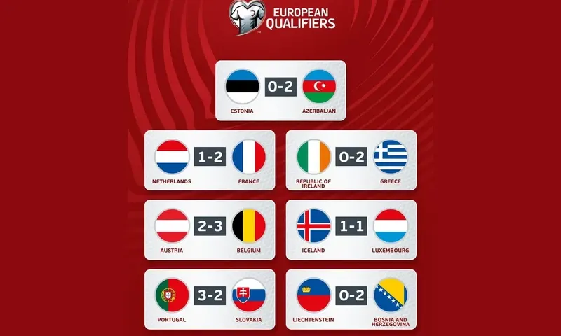 Kualifikasi Euro 2024 berlanjut pada Sabtu (14/10/2023) dengan beberapa pertandingan menarik. Prancis berhasil meraih kemenangan 2-1 melawan Belanda dalam pertandingan matchday ke-7 Grup B yang digelar di Johan Cruijff ArenA, Amsterdam. (Foto: Instagram/@