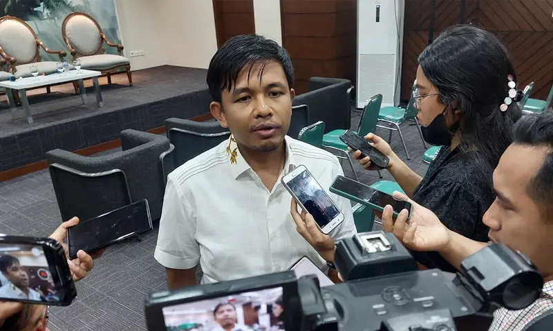 Anggota KPU Idham Holik mengatakan, KPU belum menerima surat resmi soal rencana pendaftaran pasangan Prabowo Subianto-Gibran Rakabuming Raka untuk Pilpres 2024. (Foto: PARBOABOA/Hari Setiawan)