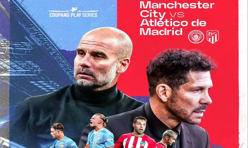 Pada laga pramusim yang dihelat di Seoul World Cup Stadium, Minggu (30/7/2023) malam WIB, Manchester City harus mengakui keunggulan Atletico Madrid dengan skor 1-2. (Foto: Instagram/@atleticomadrid)