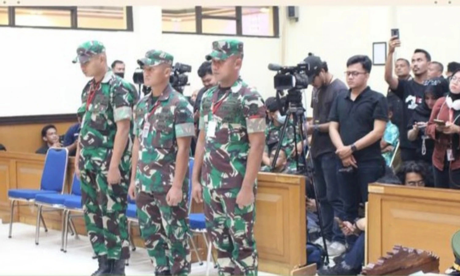 Tiga oknum anggota TNI pembunuh warga Aceh, Imam Masykur harusnya dihukum pidana mati, bukan seumur hidup. (Foto: Instagram/@pengadilanmiliterjakarta)