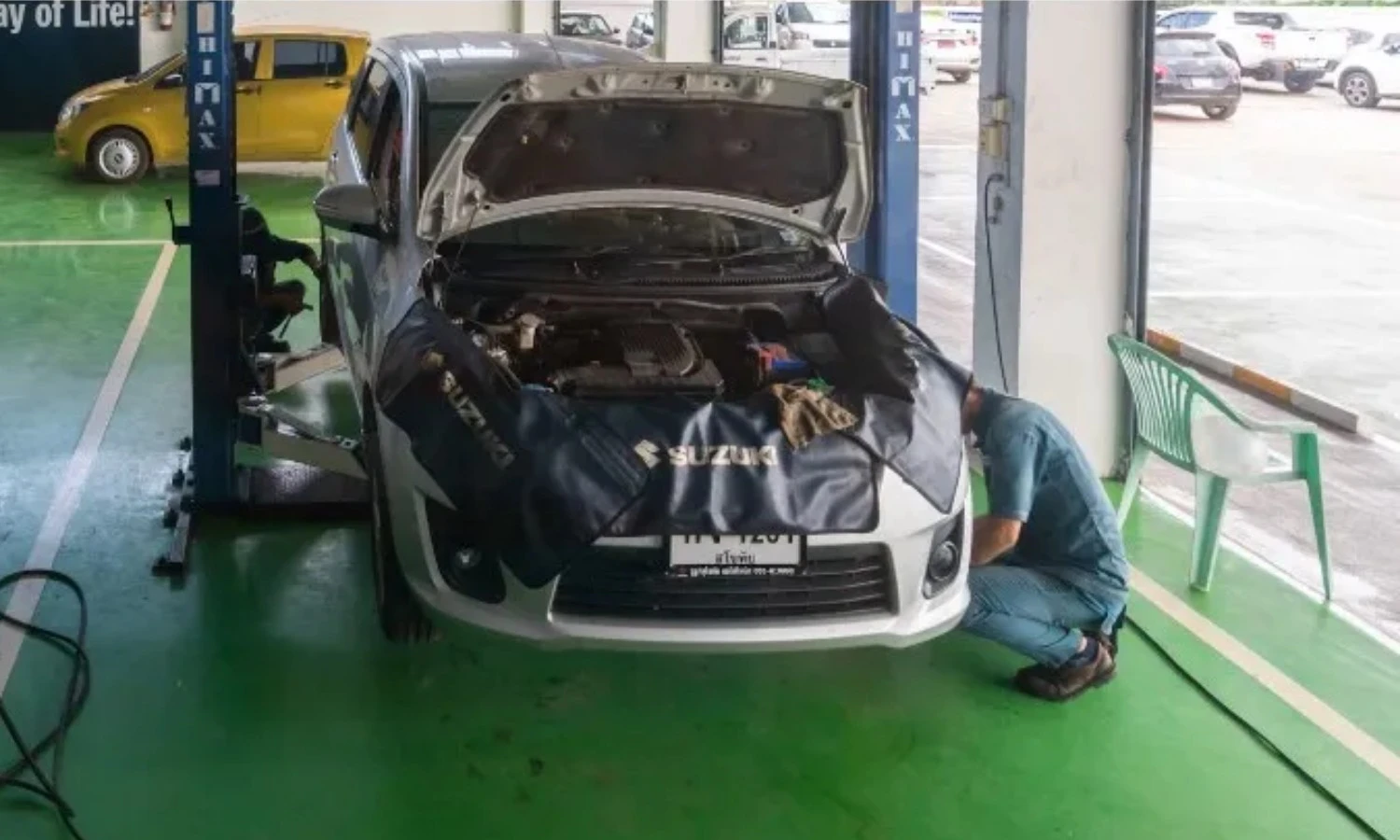 Tips-tips meghadapi kap mobil jika panas. (Foto: Dokumen Suzuki)