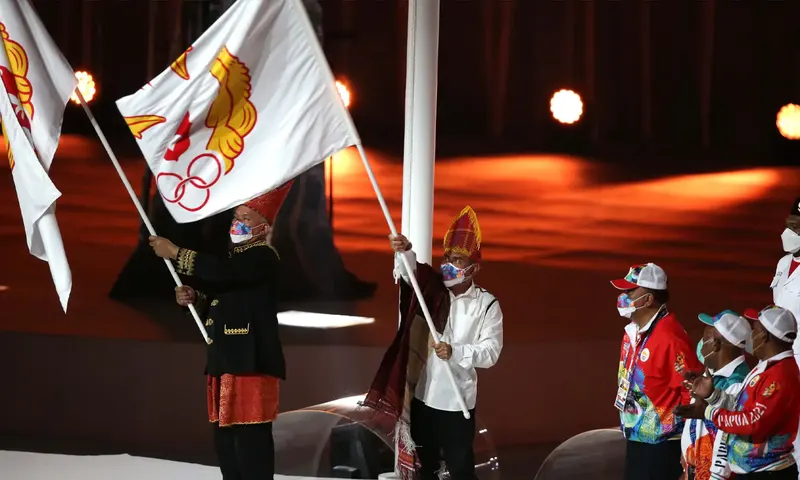 Upacara Penyerahan Bendera PON, Siapakah Tuan Rumah PON 2024?