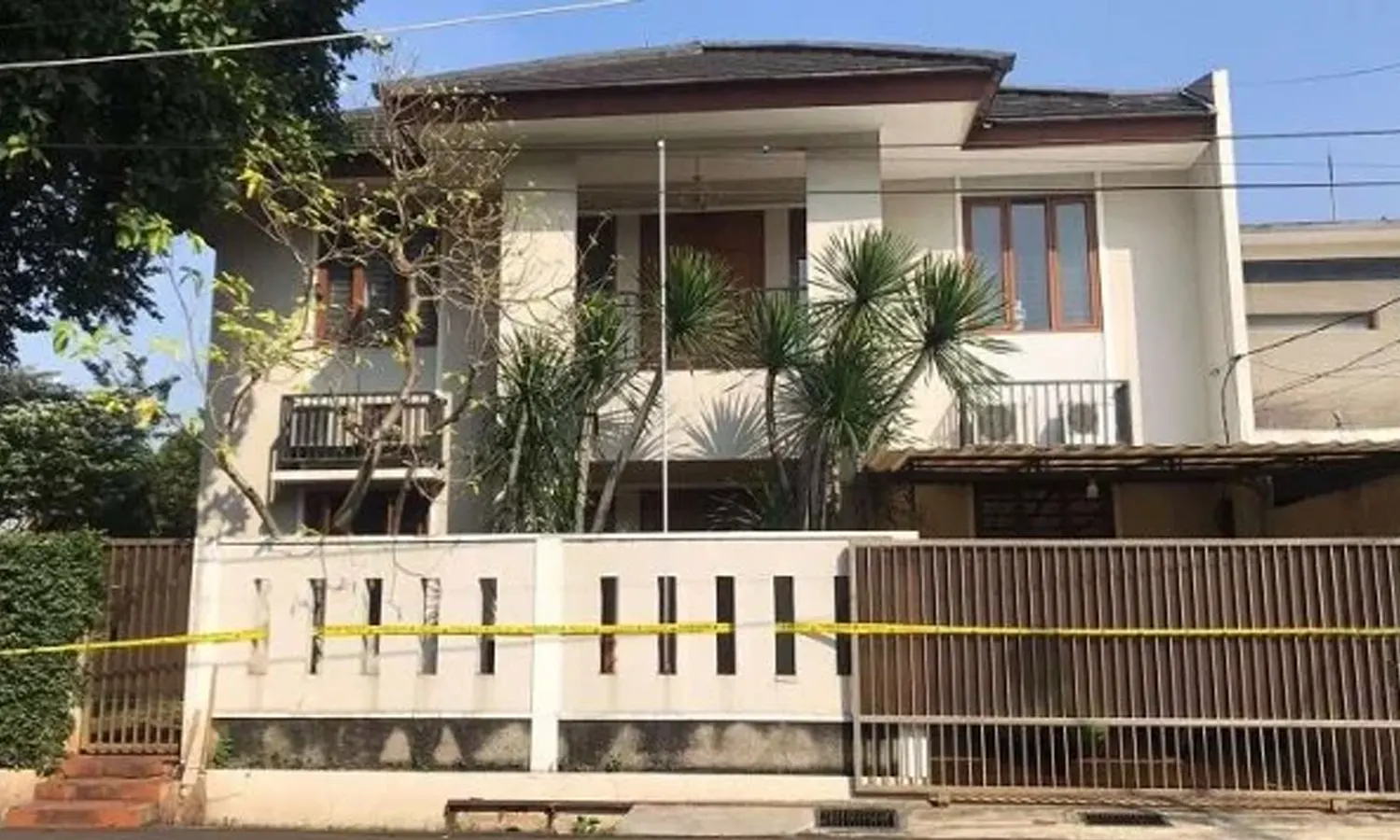 Rumah dinas Irjen Ferdy Sambo, Kompleks Polri Duren Tiga, Pancoran, Jakarta (Foto: VIVA/Anwar Sadat)