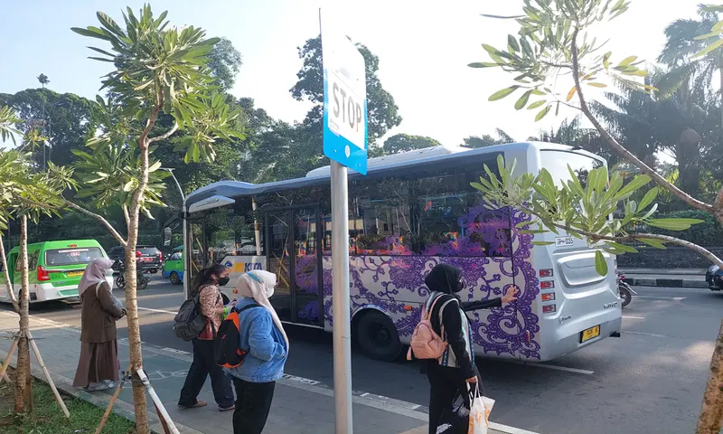 Ilustrasi transportasi massal di sekitar wilayah Jabodetabek. (Foto: dokumentasi pribadi Djoko Setijowarno)