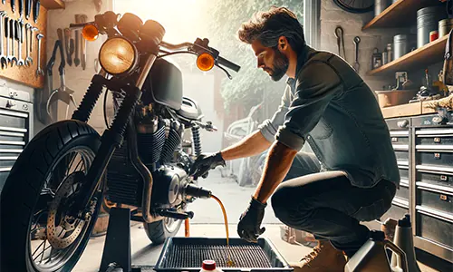 Gak Perlu ke Bengkel, Ini Cara Mengganti Oli Motor Sendiri