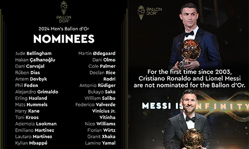 Daftar Lengkap 30 Nominasi Peraih Ballon d Or 2024: Rodri dan Dominasi Real Madrid, Era Baru Tanpa Messi dan Ronaldo