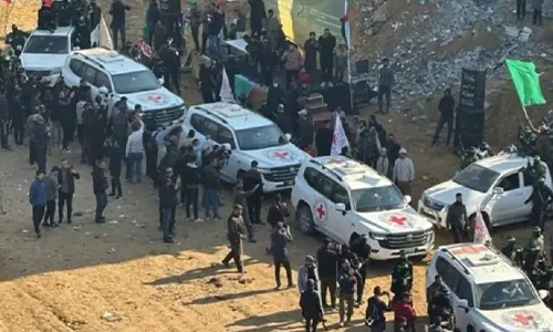 Ribuan Warga Palestina yang Dibebaskan Israel Disambut Haru di Khan Yunis, Gaza Selatan