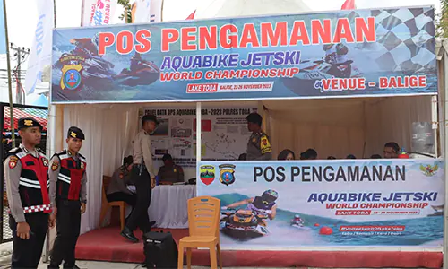 Antisipasi Kemacetan Aquabike Jetski World Championship 2023 Danau Toba: Kendaraan Dialihkan, Jalur Disiapkan
