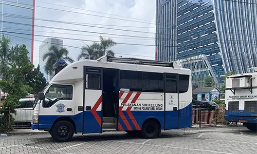 Layanan SIM dan Samsat Keliling 24 Jam di Medan, Masyarakat: Hindari Calo!