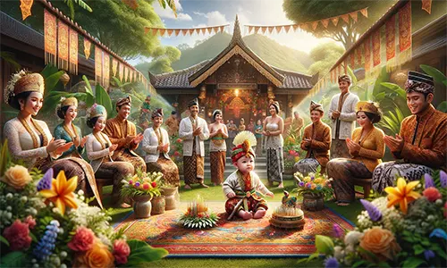 Mengenal Tedak Sinten, Tradisi dari Jawa Tengah