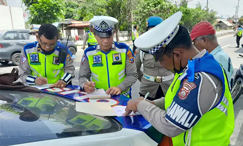 Polres Tebing Tinggi Segera Terapkan Tilang Manual, Ini Respons Masyarakat
