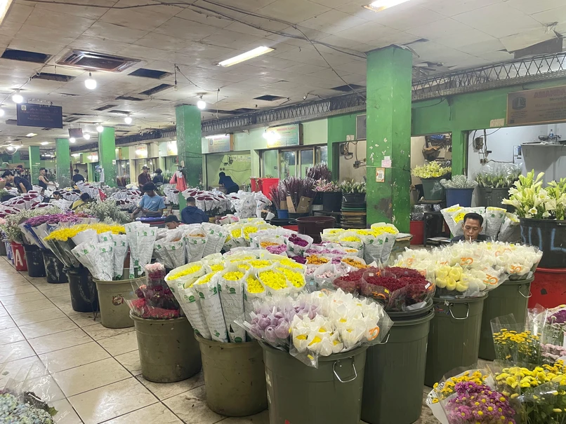 Pasar Bunga Terbesar Itu Kini Tak Lagi Ramai
